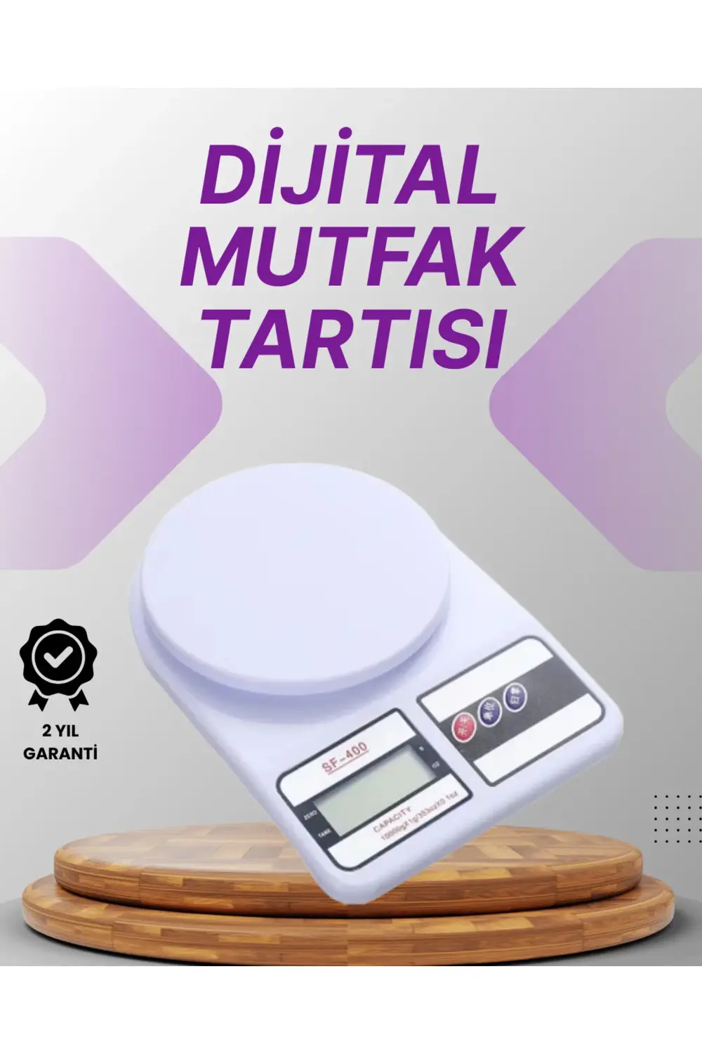 LCD Ekranlı Kompakt Dijital Terazi – Gram ve Ons Ölçüm