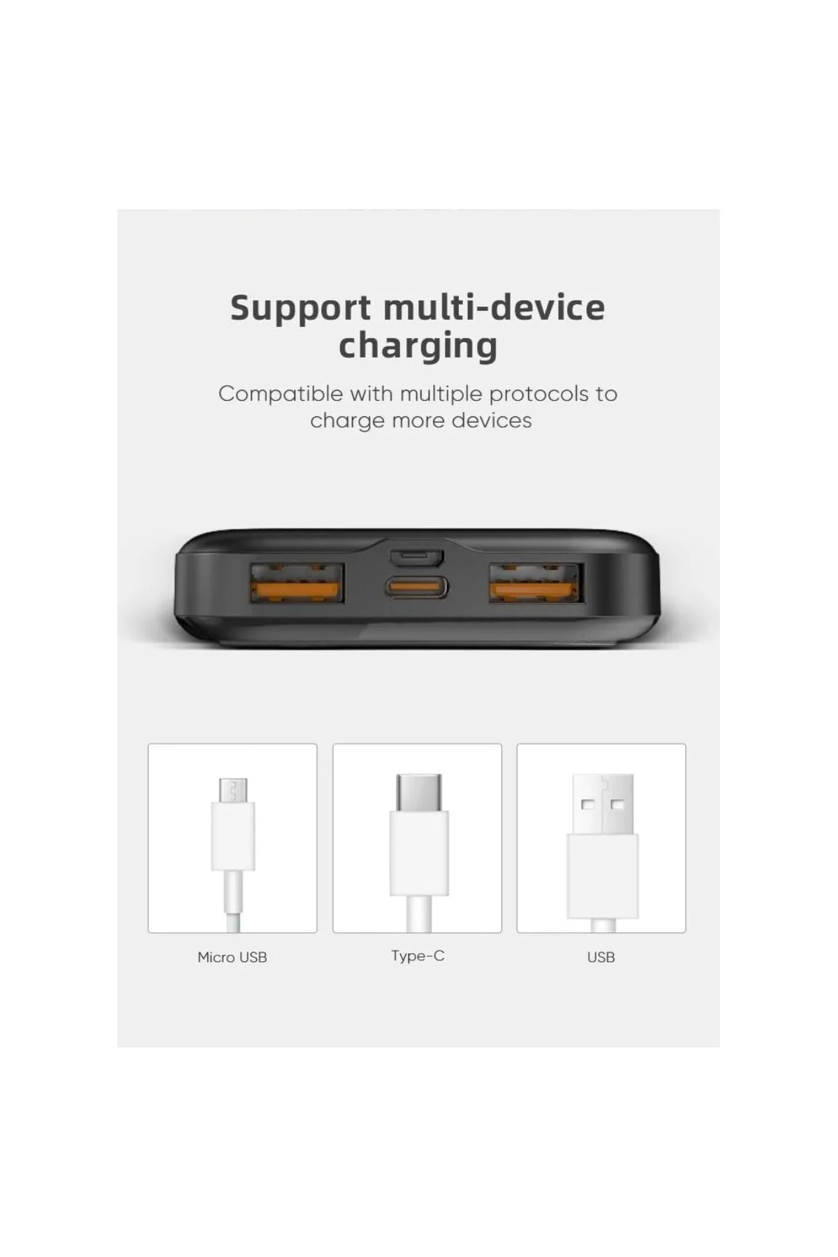 LCD Ekranlı Powerbank Portatif Şarj Cihazı 20000 22.5W 2 USB Çıkı