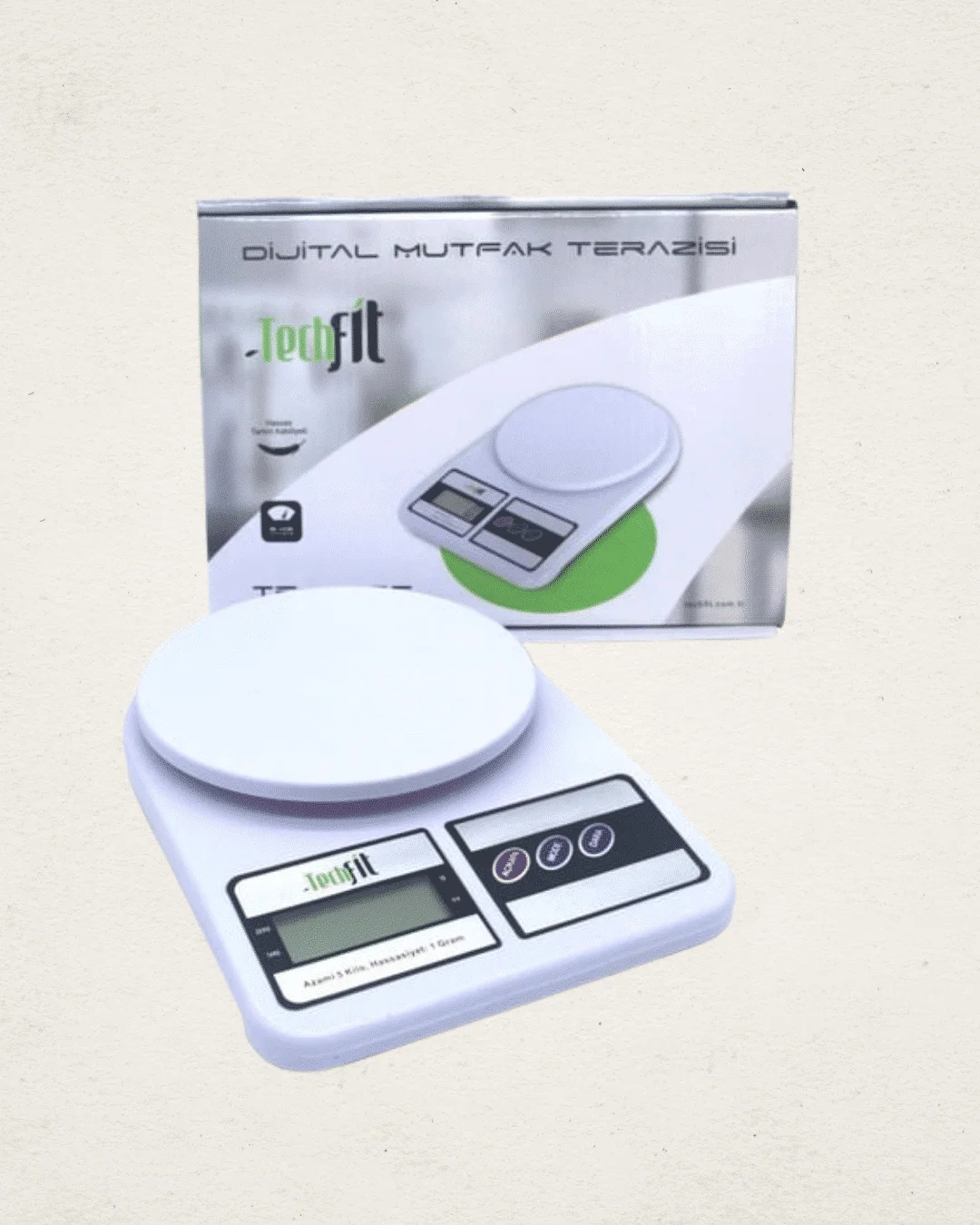 LCD Ekranlı Yüksek Hassasiyetli Dijital Mutfak Terazisi Yeni Nesil