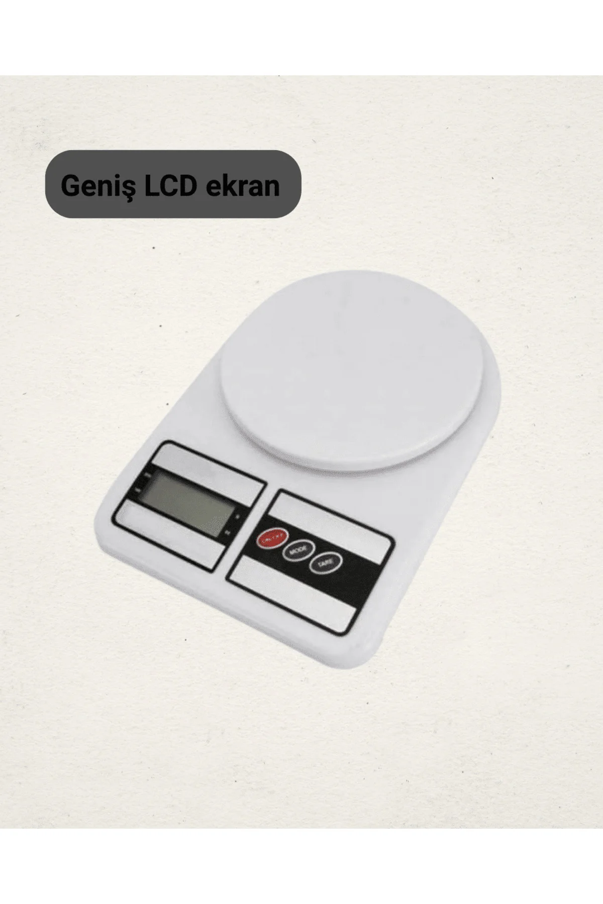 LCD Ekranlı Yüksek Hassasiyetli Dijital Mutfak Terazisi Yeni Nesil - Görsel 2