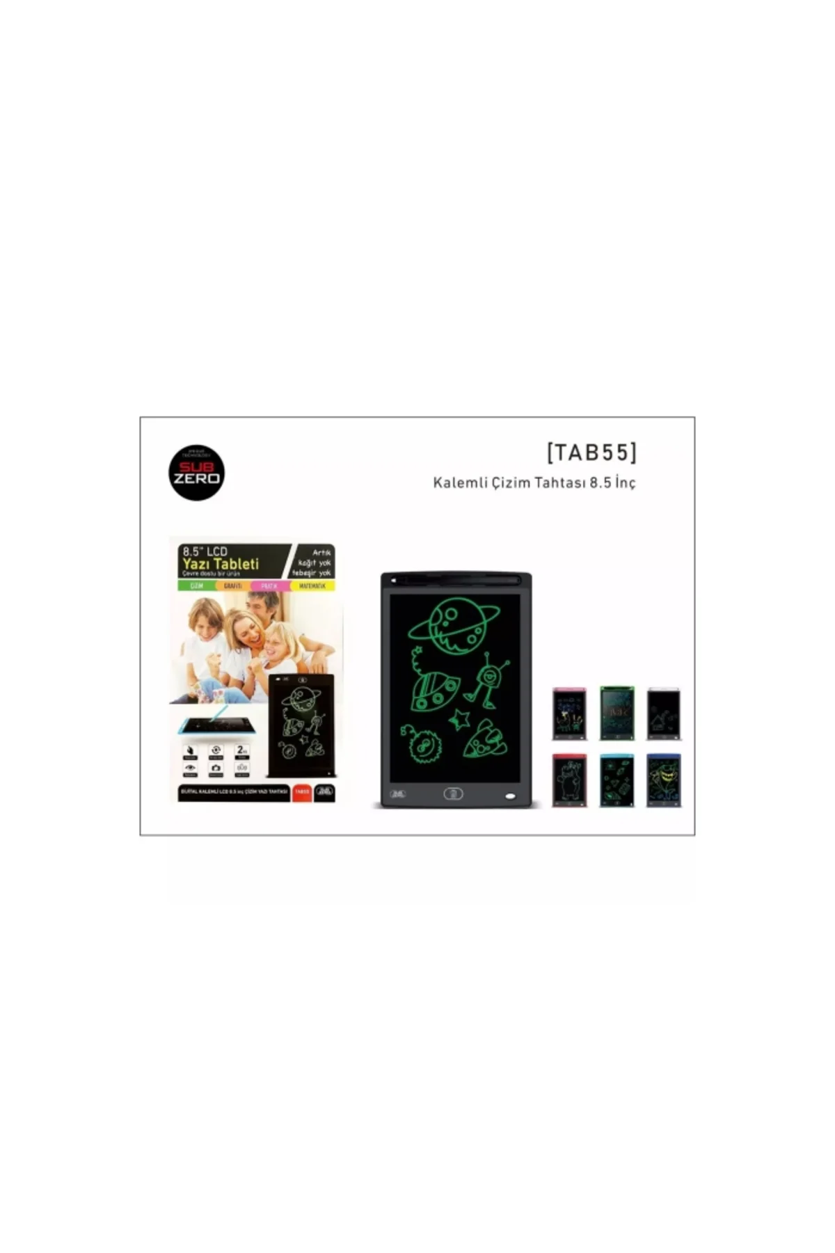 LCD Grafik Tablet Çocuk Çizim Tahtası 8.5 inch ( 22 cm ) Djital K