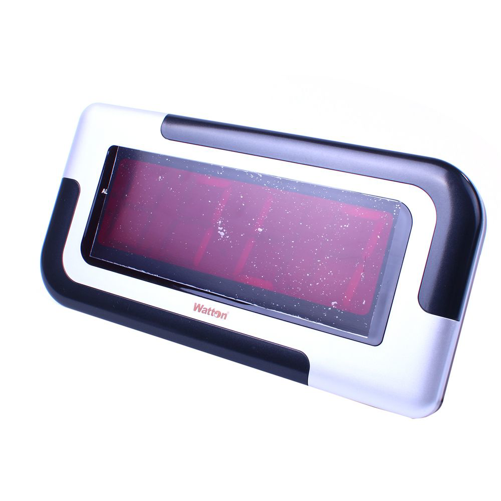 LCD Masa ve Duvar Saati - 32 cm x 15 cm, Alarm ve Takvim Özellikl