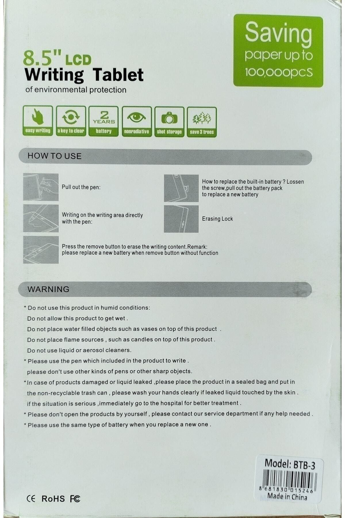 Blic Lcd Tablet 8.5 İnç Siyah