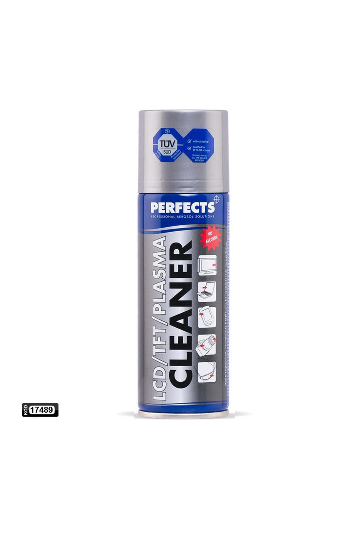 LCD TEMİZLEYİCİ CLEANER SPREY 200ML MAVİ PERFECTS