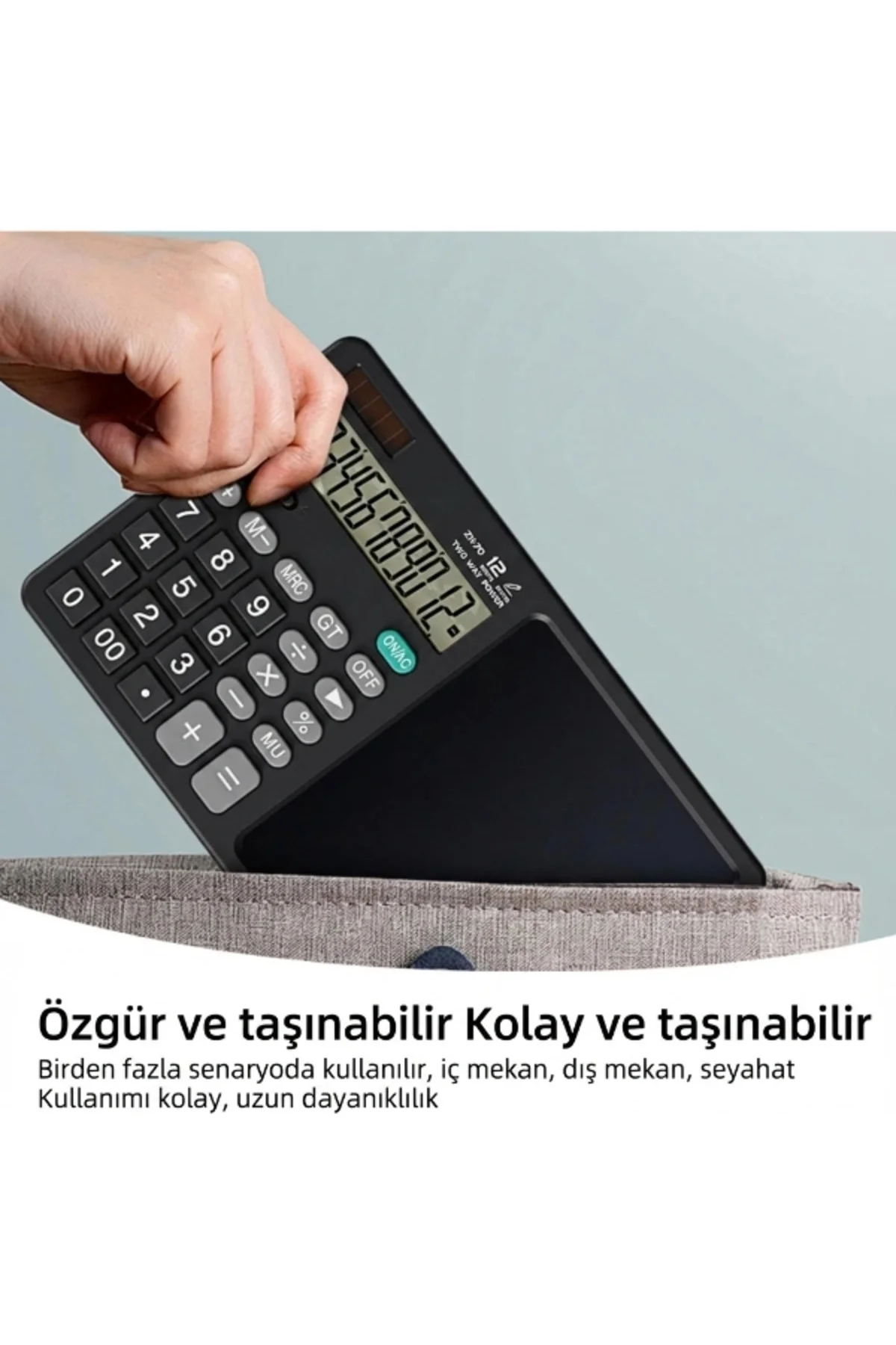 Lcd Yazı Ekranlı Hesap Makinesi