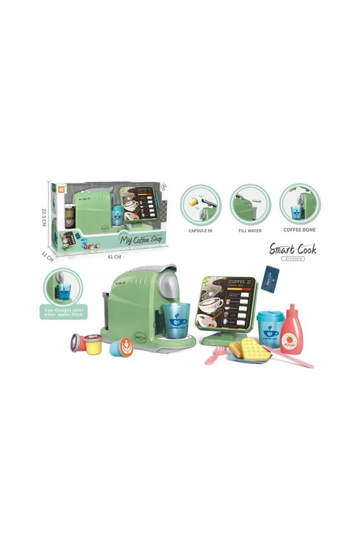 LD-6610A SİPARİŞ EKRANLI KAHVE MAKİNESİ SET