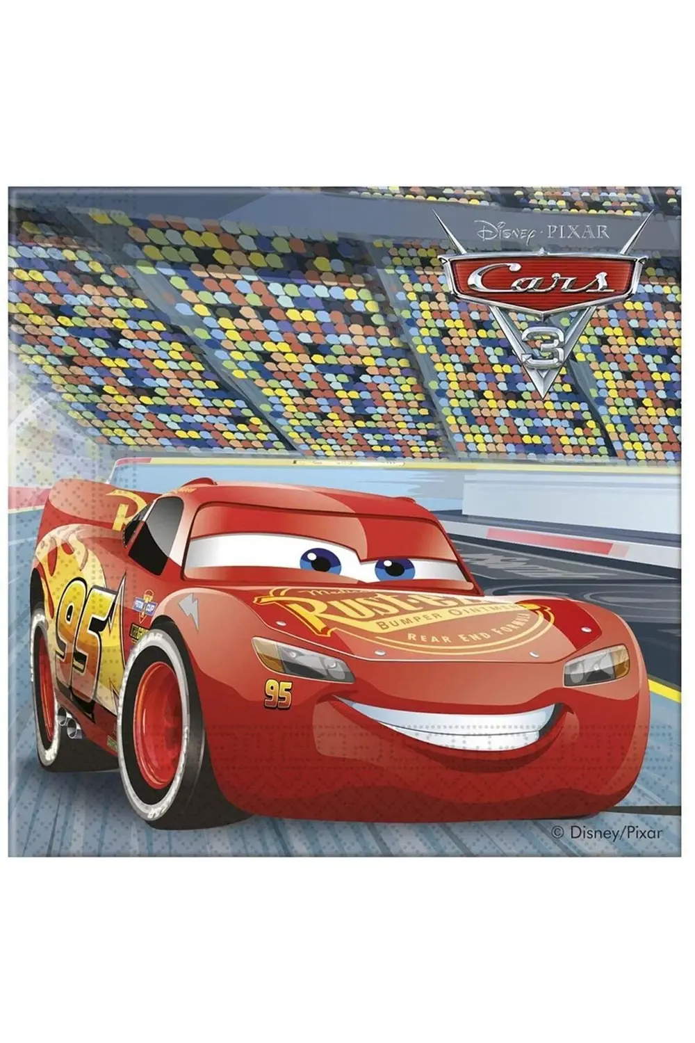 Ldc7999 , Cars 3, Kağıt Peçete 20 Adet 33x33 Cm