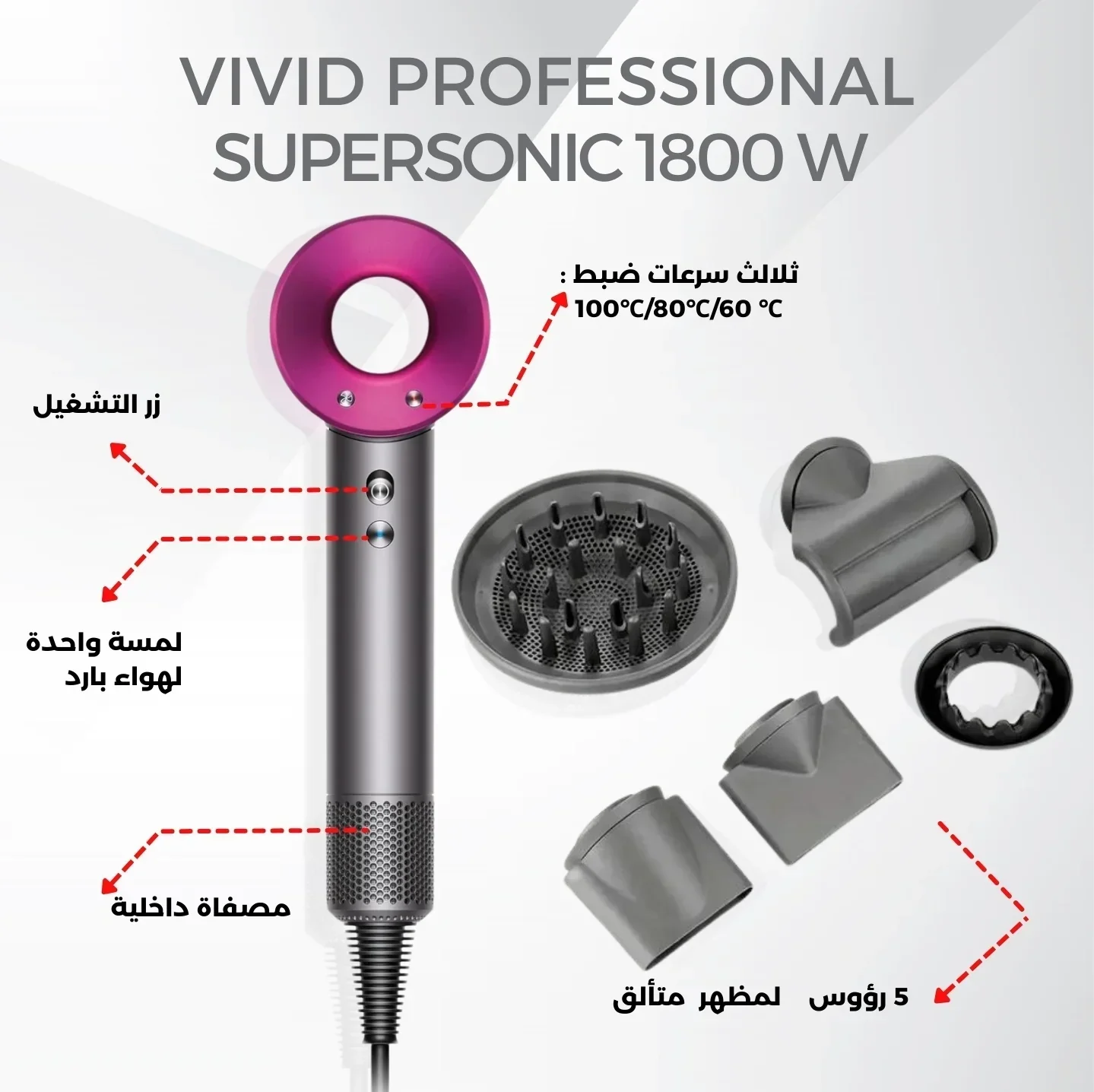 Leafless Hair Dryer 4 In 1 Saç Kurutma Makinası 3 Kademe Bx40 Fiyatı, Yorumları ve Özellikleri
