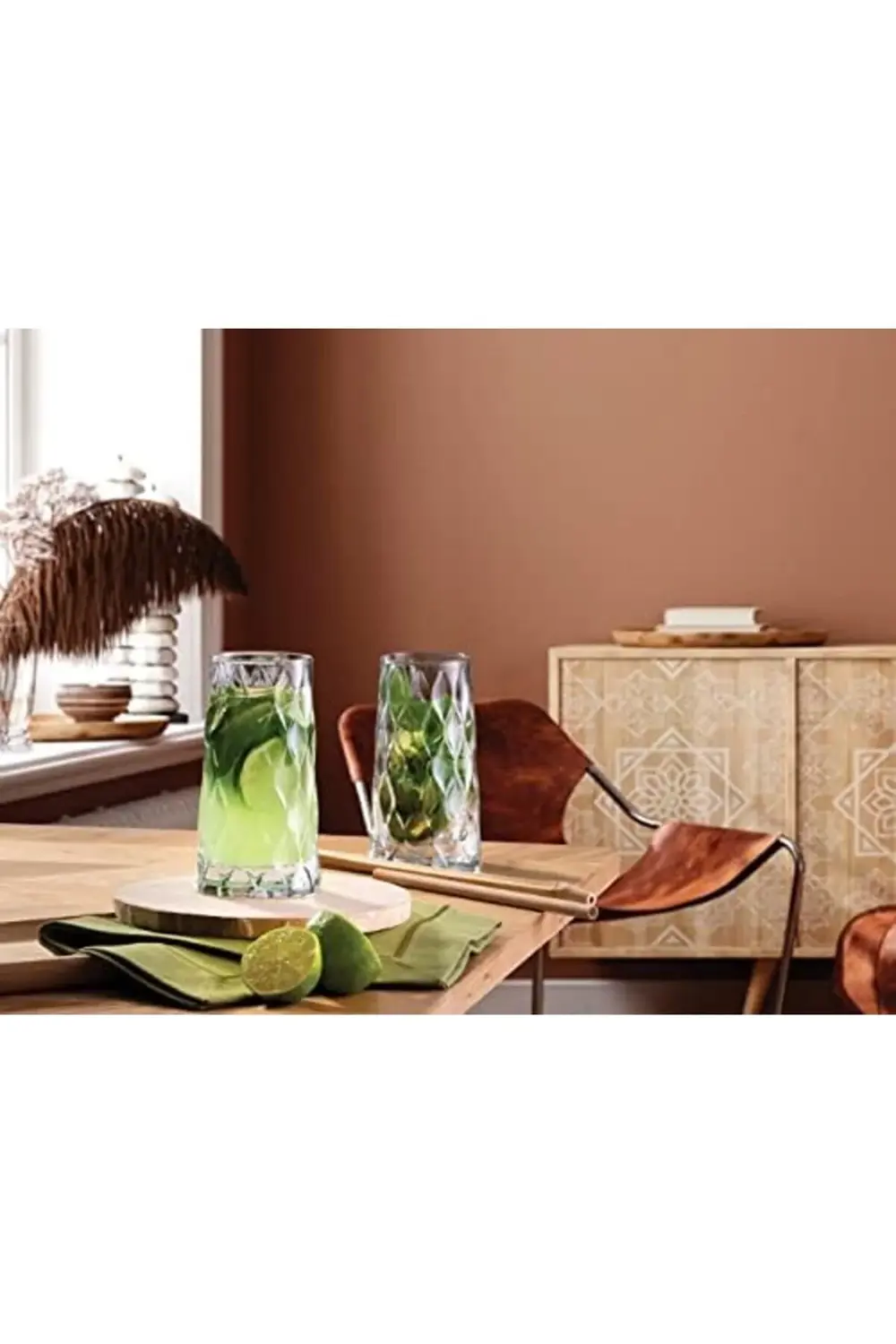 Leafy Meşrubat Bardağı 345 Cc, 4 Adet 842385