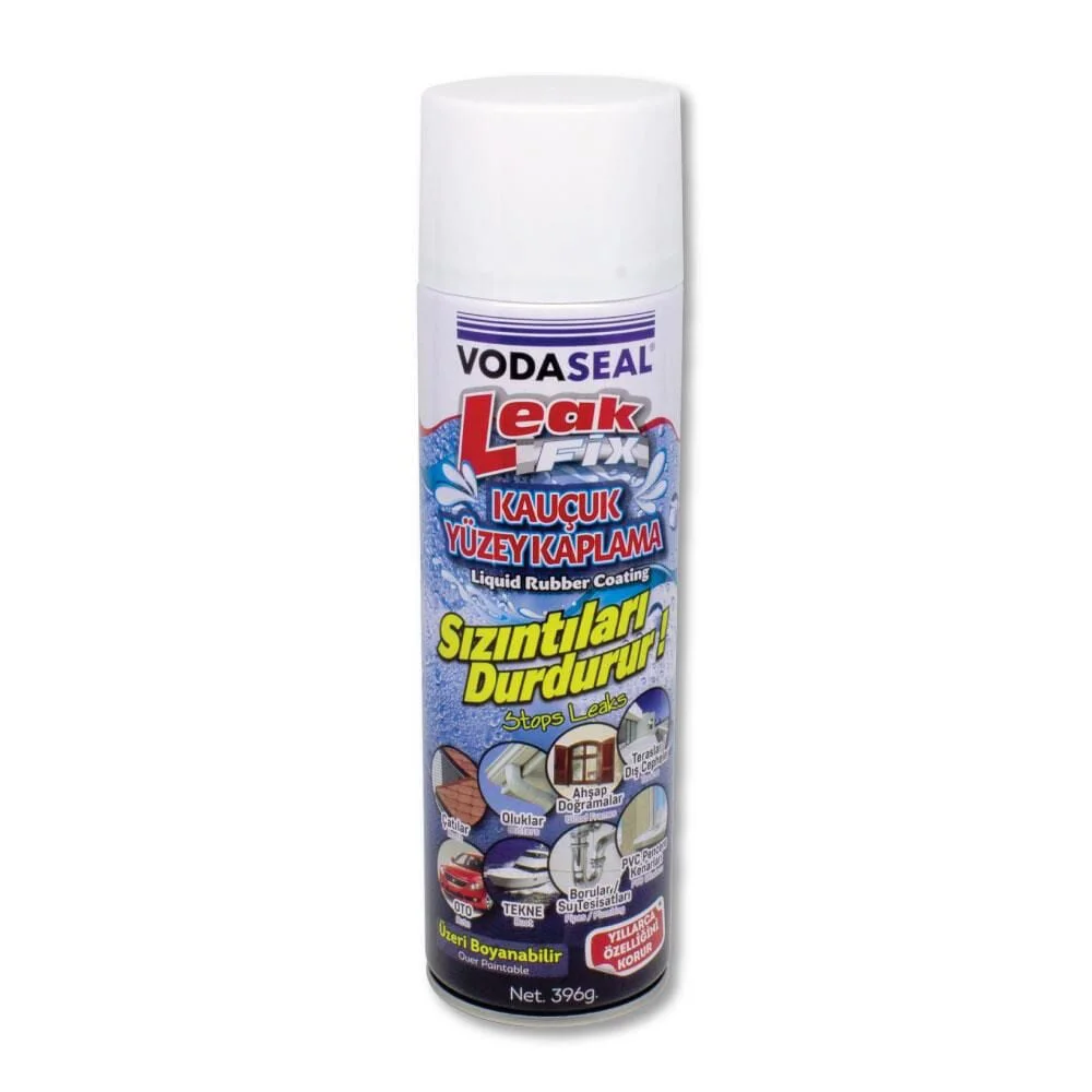Leak Fix Kauçuk İzolasyon Spreyi 396 gr Beyaz