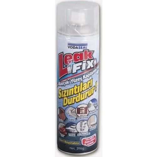 Leak Fix Kauçuk İzolasyon Spreyi 396 gr Şeffaf