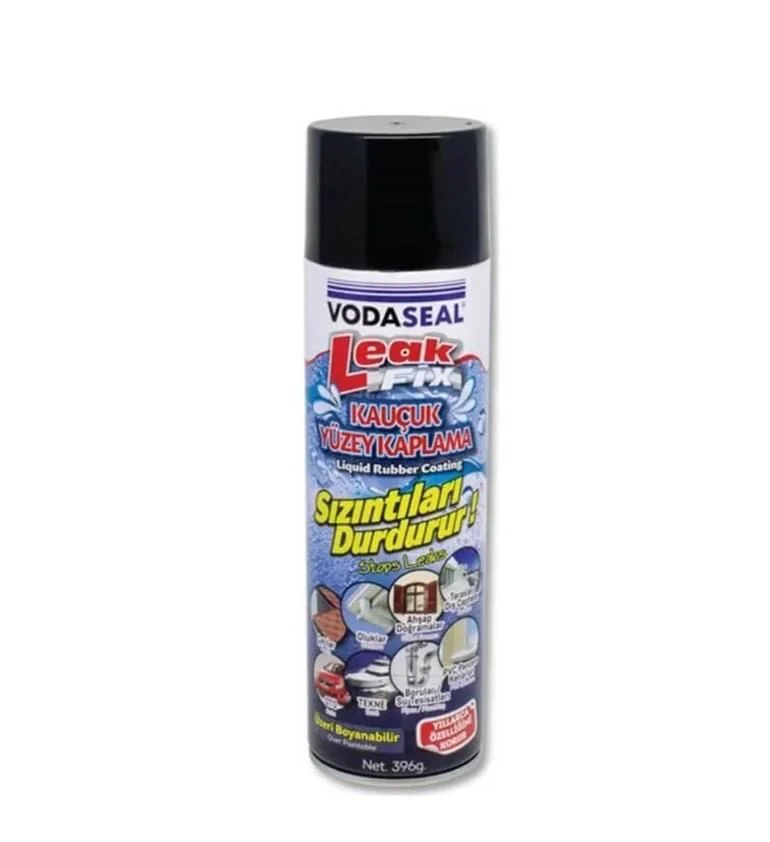 Leak Fix Kauçuk İzolasyon Spreyi 396 gr Siyah