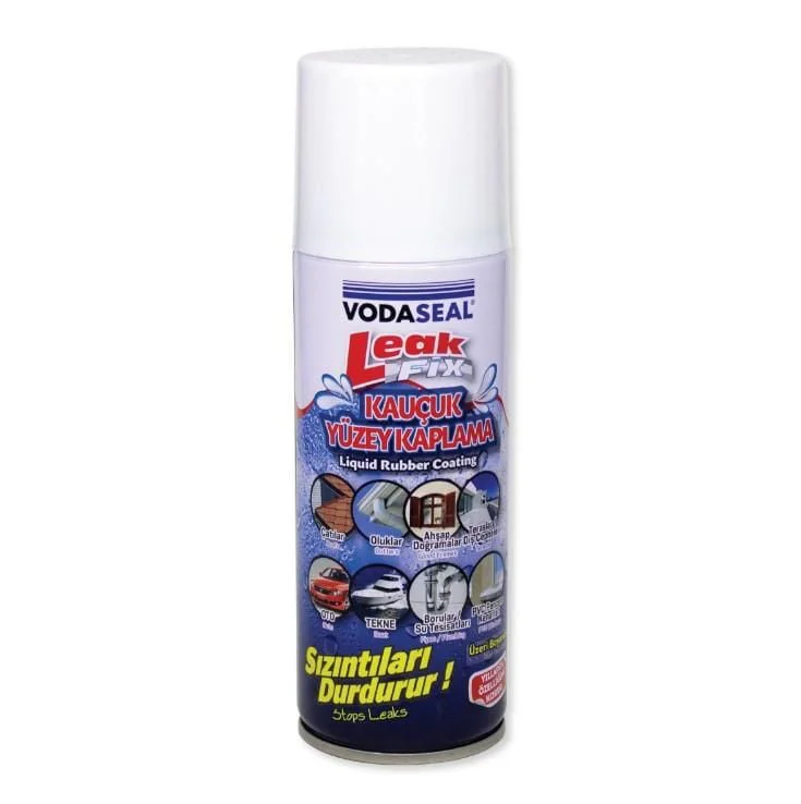 Leak Fix Kauçuk İzolasyon Spreyi 200 ml Beyaz