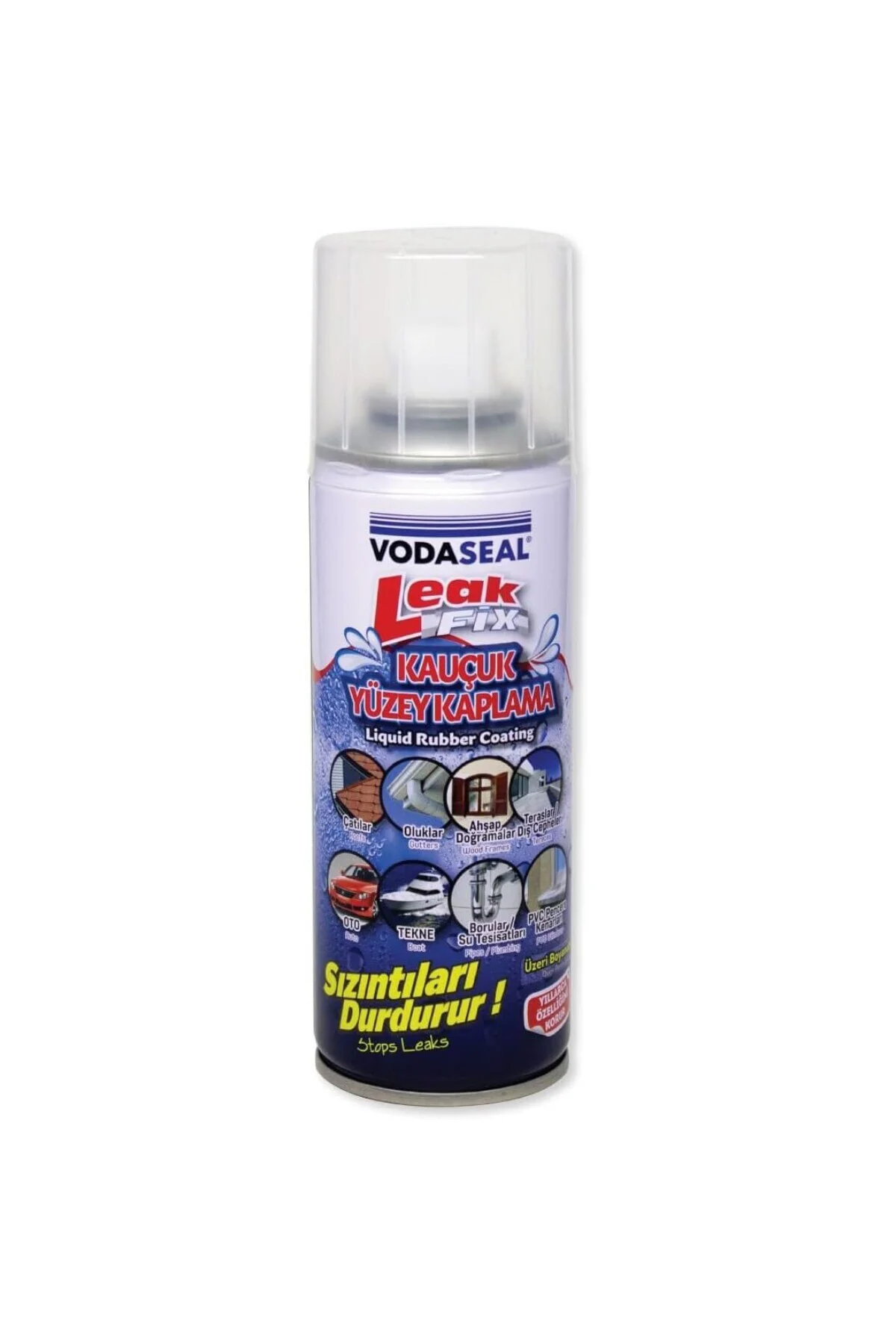 Leak Fix Kauçuk Kaplama, Şeffaf, 200 Mililitre
