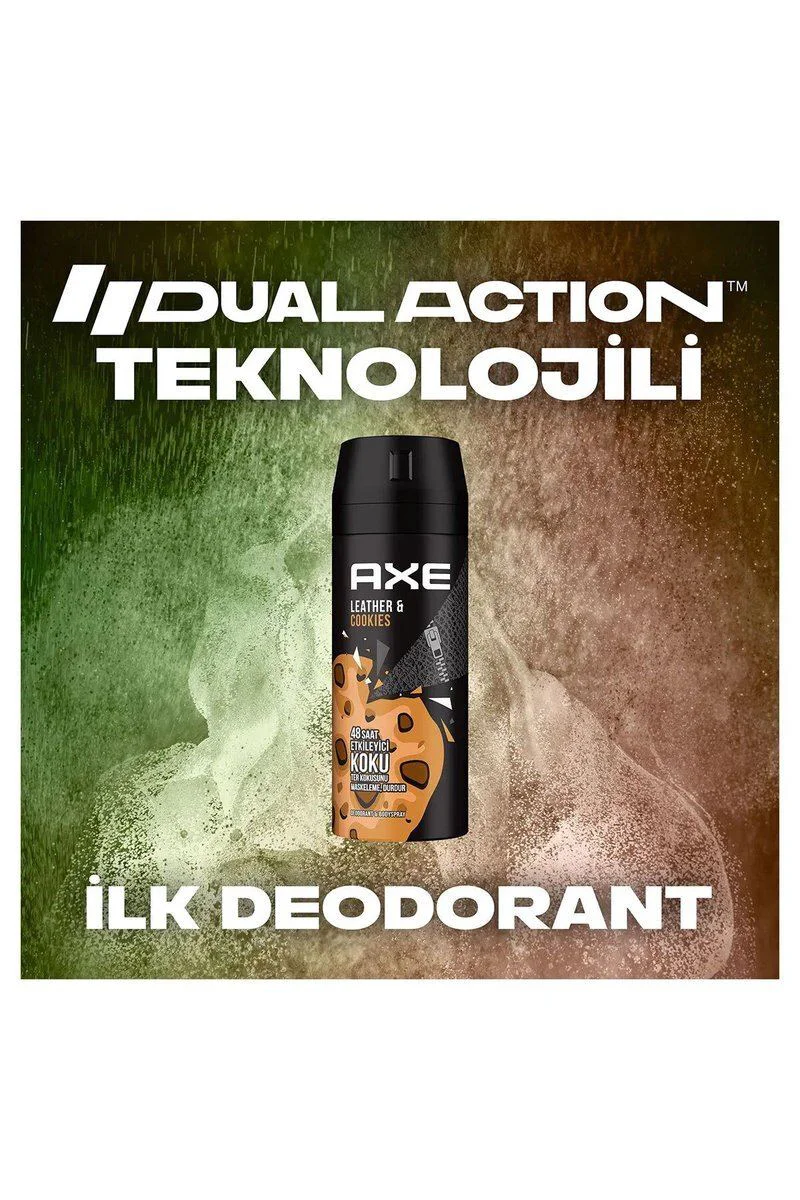 Leather & Cookies Erkek Deodorant Spreyi - 48 Saat Koku Koruma, 2'li Paket (150 ml) Fiyatı, Yorumları ve Özellikleri