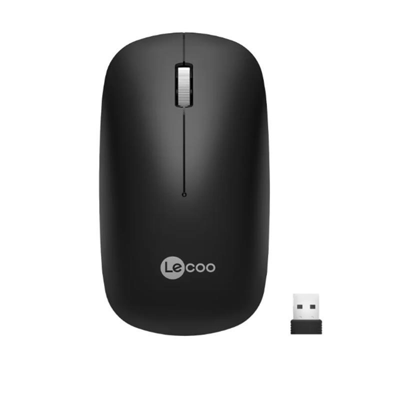 Lenovo Lecoo Ws214 1200 Dpi 4 Tuşlu Kablosuz Mouse Siyah