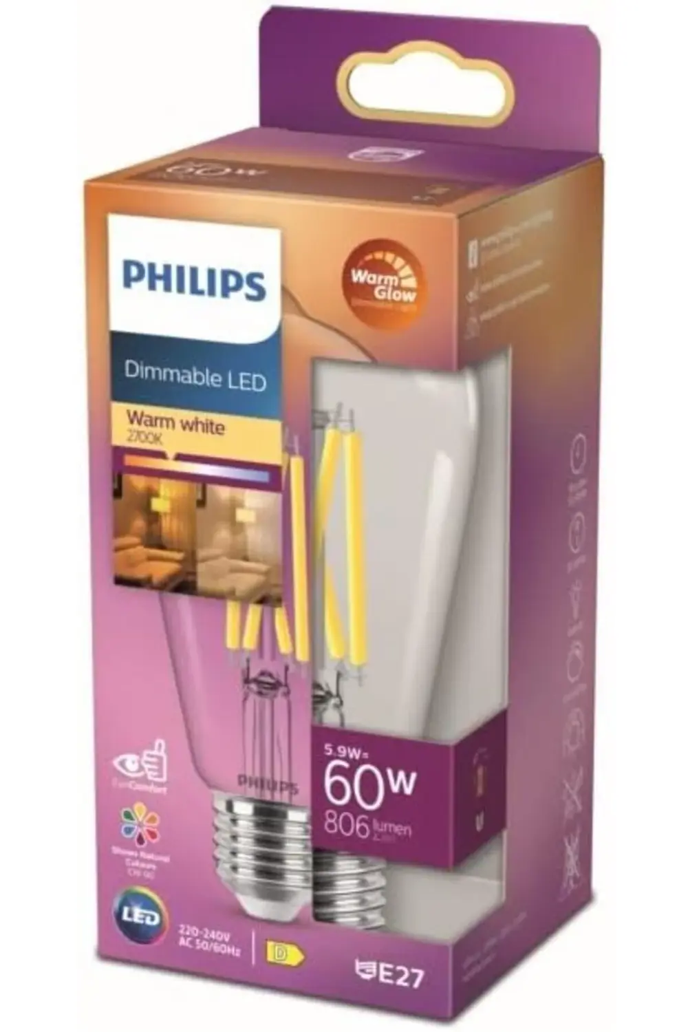 LED 60W ST64 E27 Kısılabilir Filament Ampul WGD90 978262