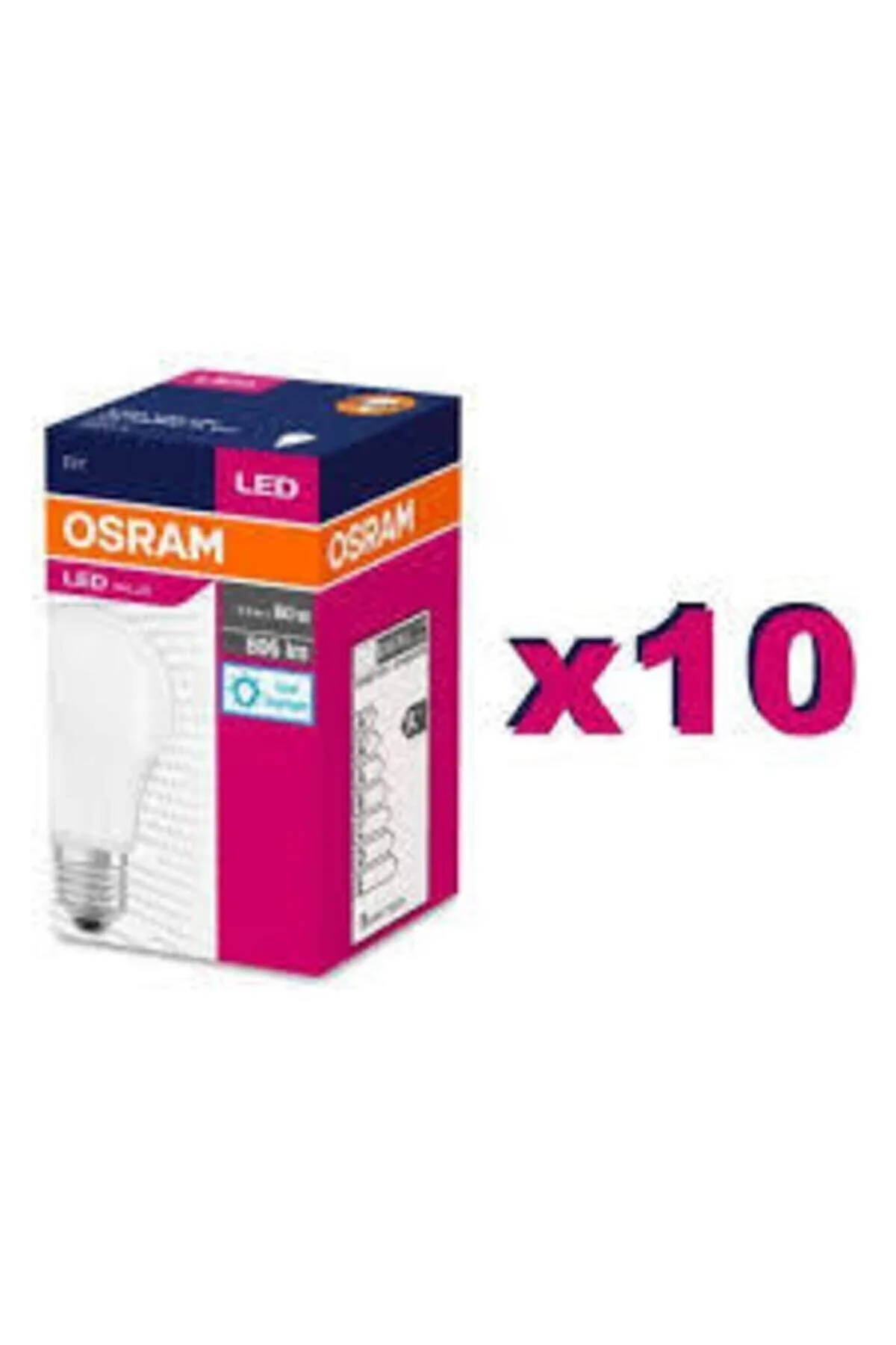 Led Ampul (10 Adet) 8.5w Beyaz Renk - Görsel 2