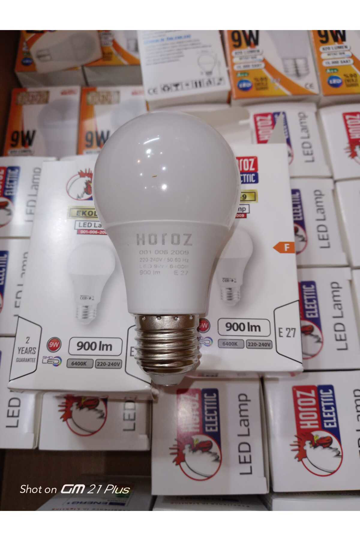 Led Ampul 9 Watt Beyaz 6400 Kelvin 3 Adet