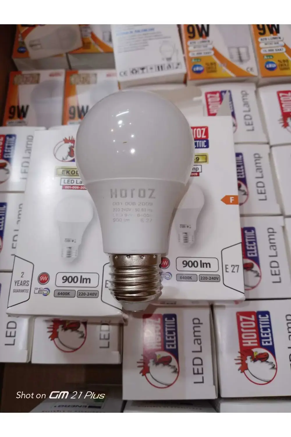 Led Ampul 9 Watt Beyaz 6400 Kelvin 3 Adet