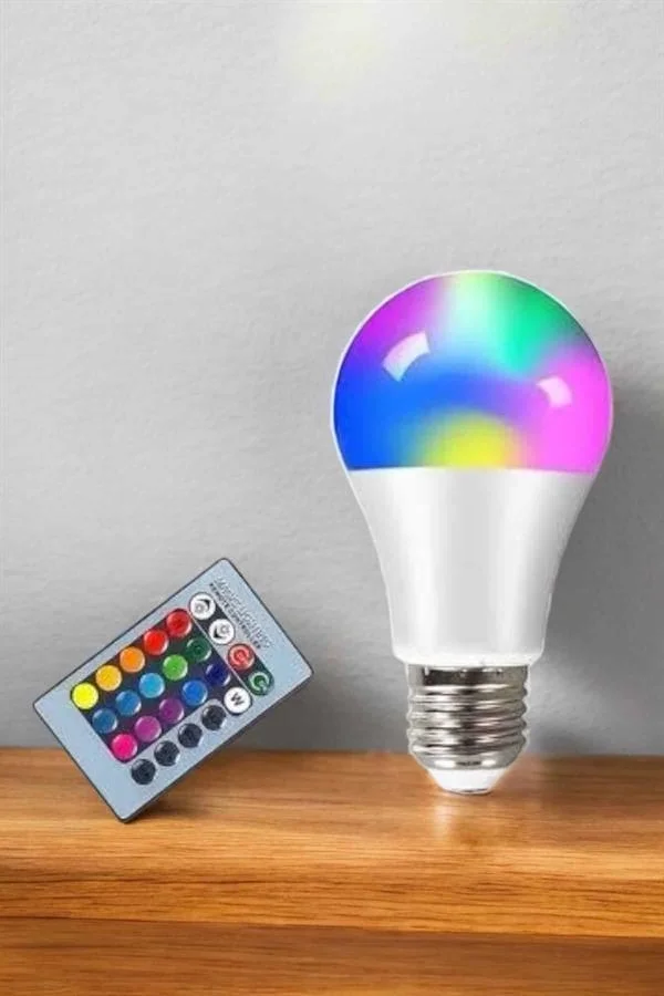Led Ampul Enerji Dostu RGB Işıklı 100W Led Işık Fiyatı, Yorumları ve Özellikleri