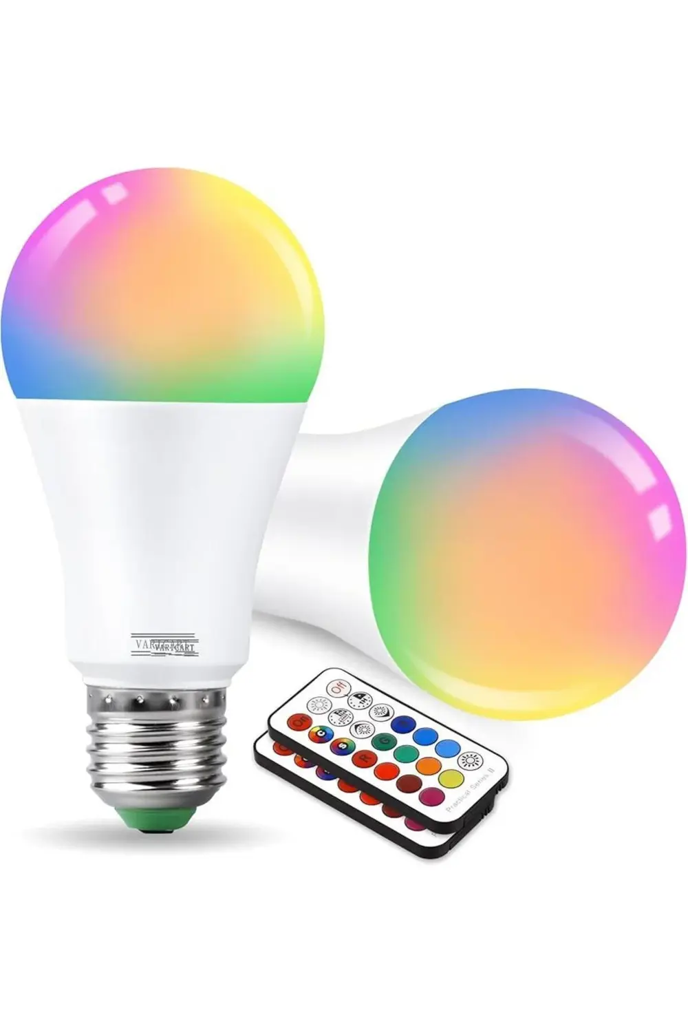 Led Ampul Enerji Dostu RGB Işıklı 100W Led Işık