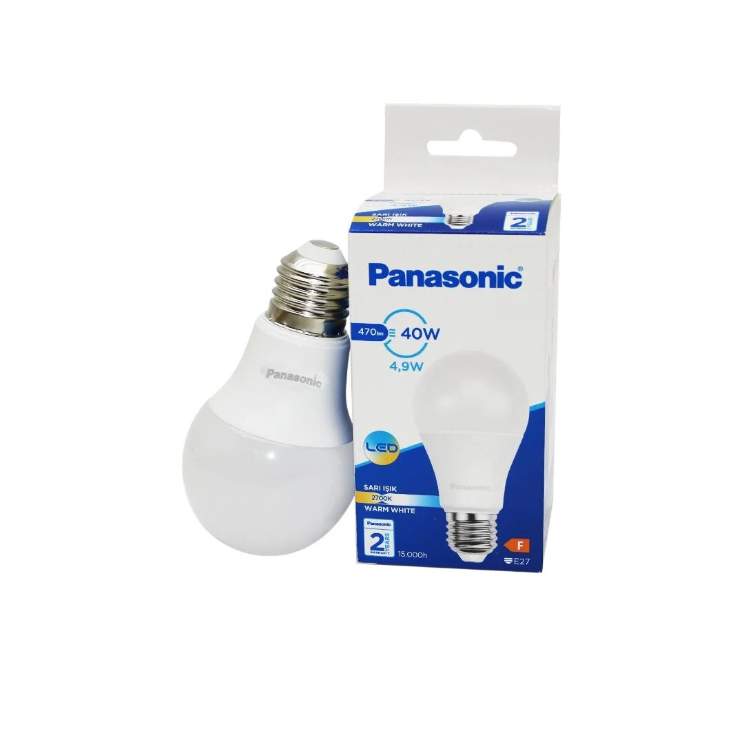 LED Ampul - Sarı Renk - E27 Duy