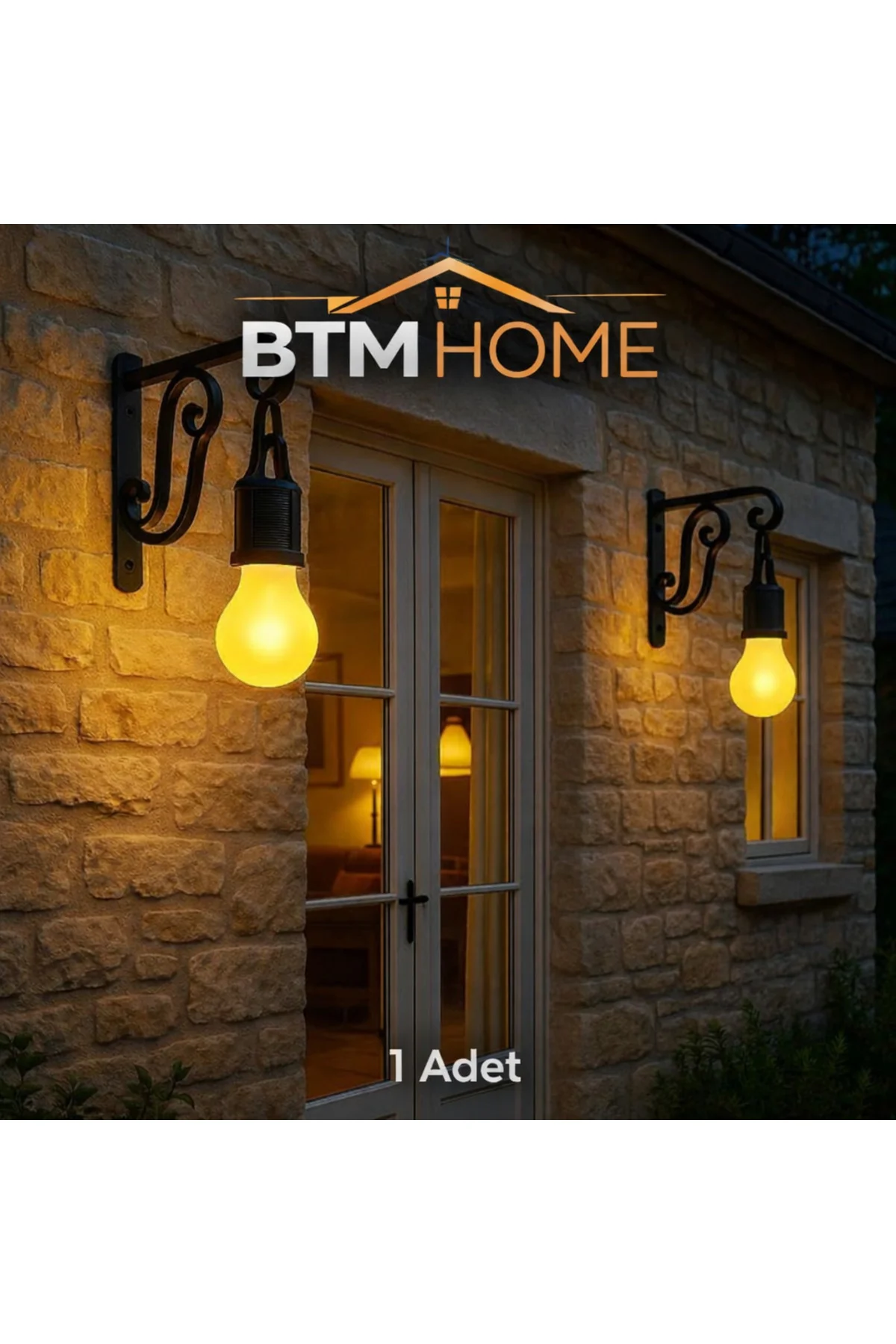 LED Askılı Kamp Lambası Taşınabilir Gece Lambası Bahçe Balkon Kam