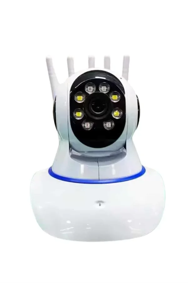 LED Aydınlatmalı 5 Antenli Motorlu 1080P Wifi Kamera Sensörlü - L