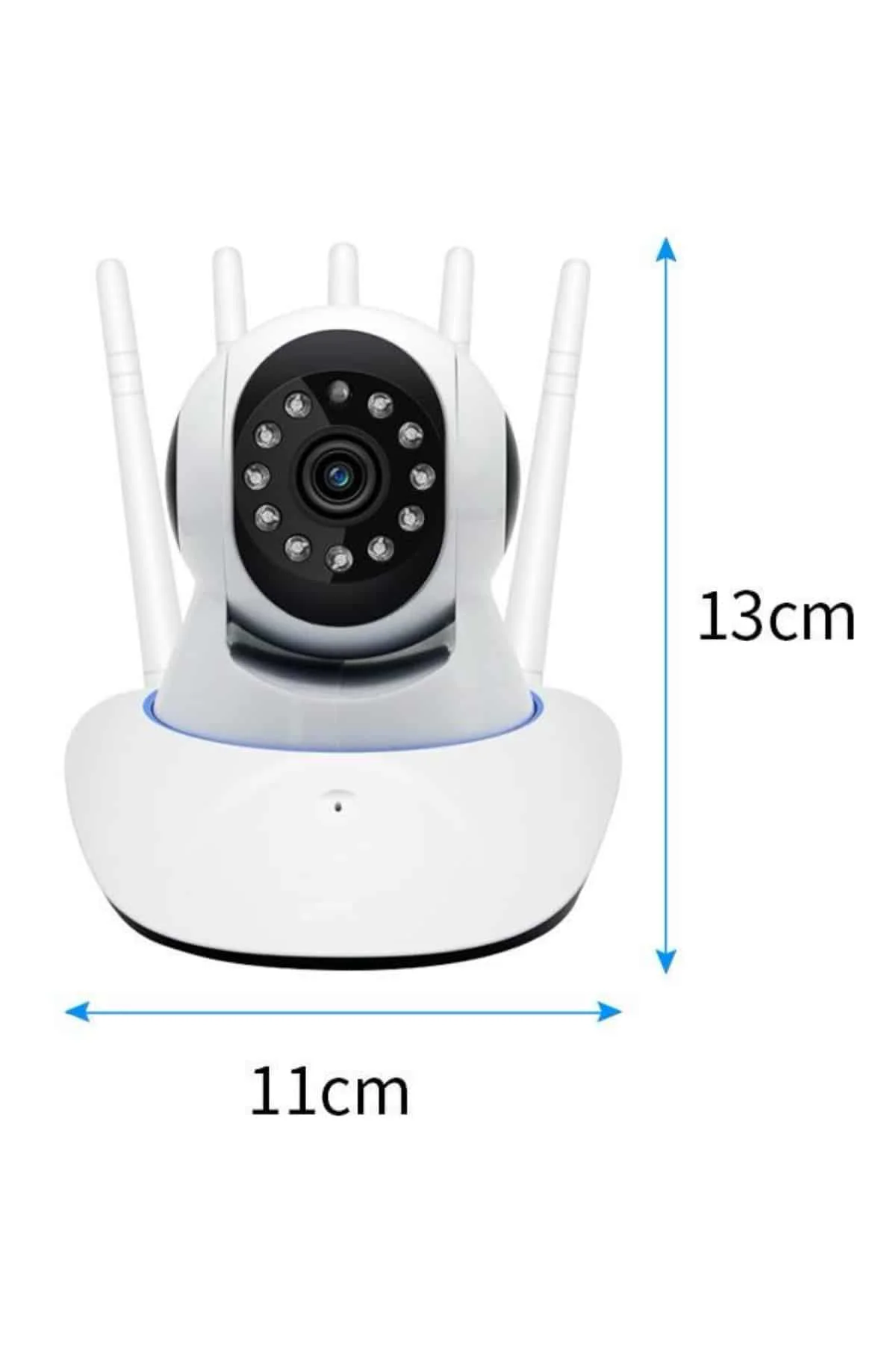LED Aydınlatmalı 5 Antenli Motorlu 1080P Wifi Kamera Sensörlü Fiyatı, Yorumları ve Özellikleri