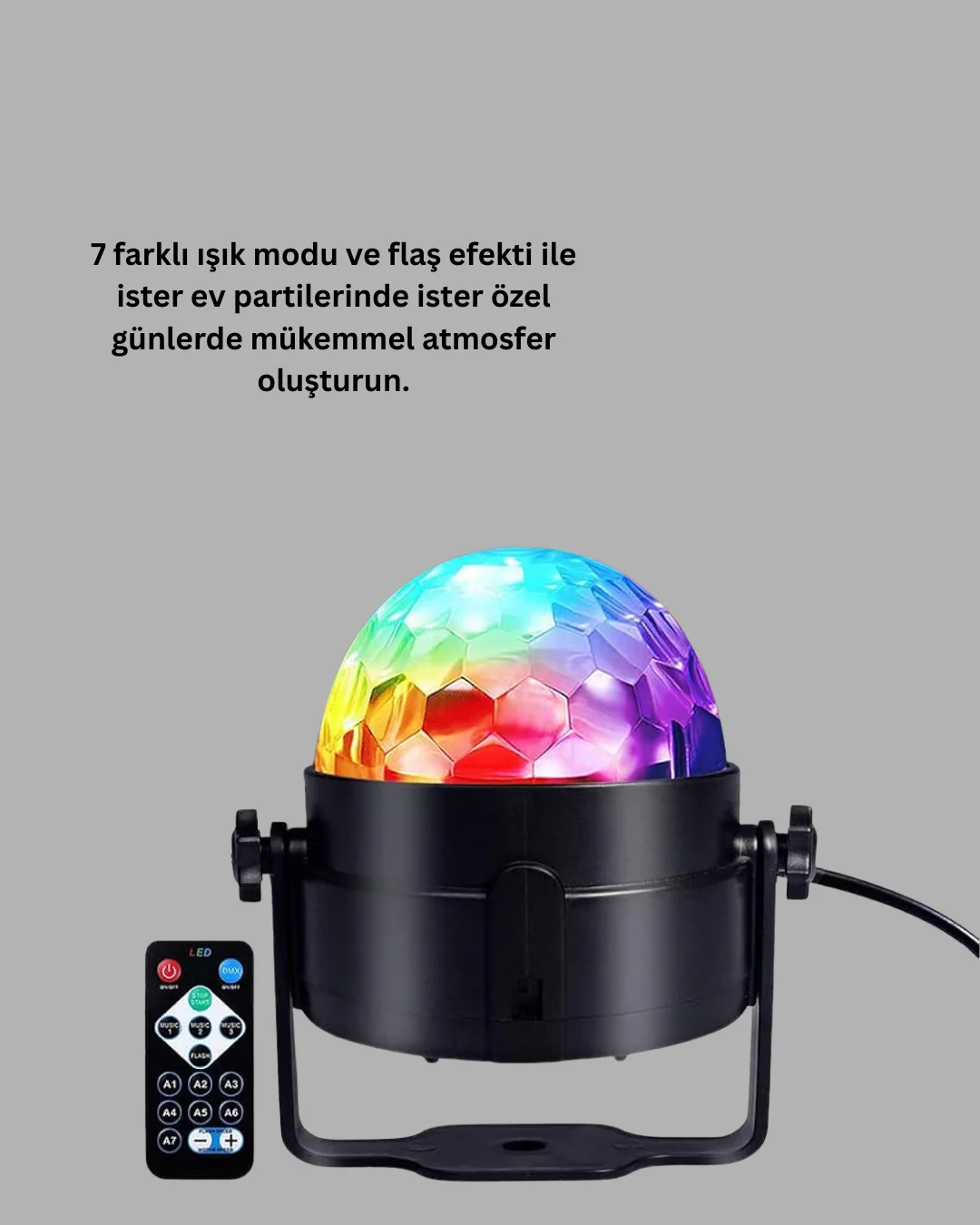 LED Disko Topu Sahne Parti Aydınlatma