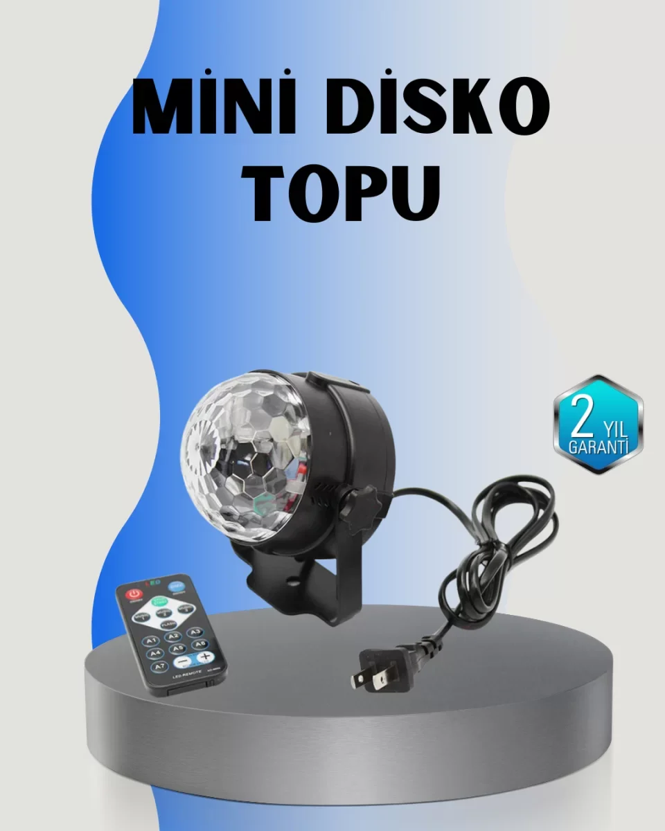 LED Disko Topu Sahne Parti Aydınlatma - Lisinya