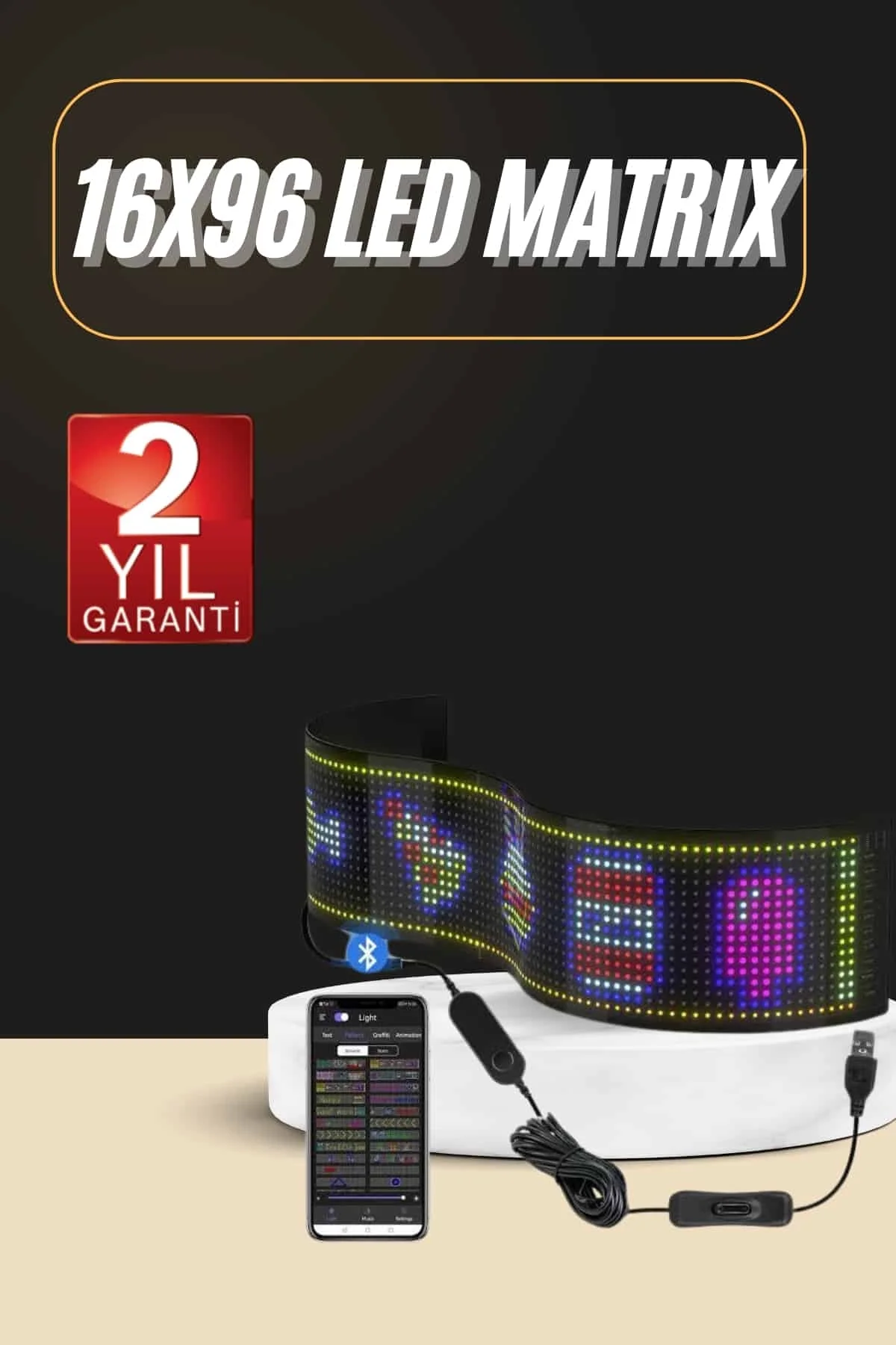 Led Ekran Matrix Panel En Büyük Boy 16X96 Araba Yazısı Fiyatı, Yorumları ve Özellikleri