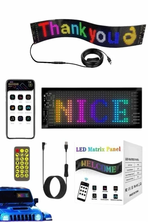 Led Ekran Matrix Panel En Büyük Boy Araba Yazısı Fiyatı, Yorumları ve Özellikleri