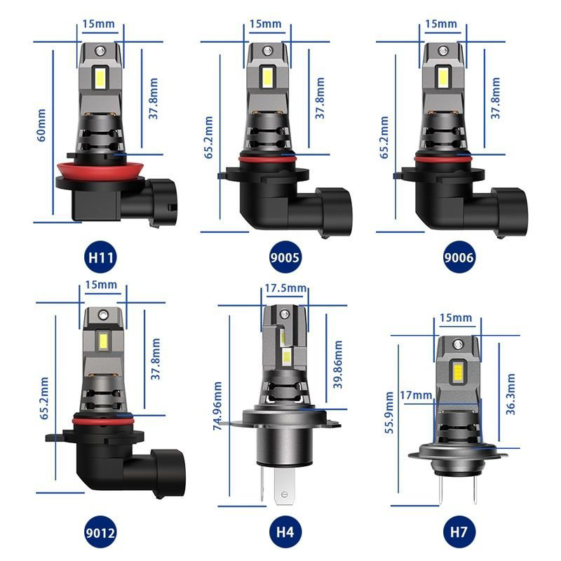 Led far ampulü 80W 11000LM H9005 12-30V / LAAM934 Led far ampulü 80W 11000LM H9005 12-30V / LAAM934