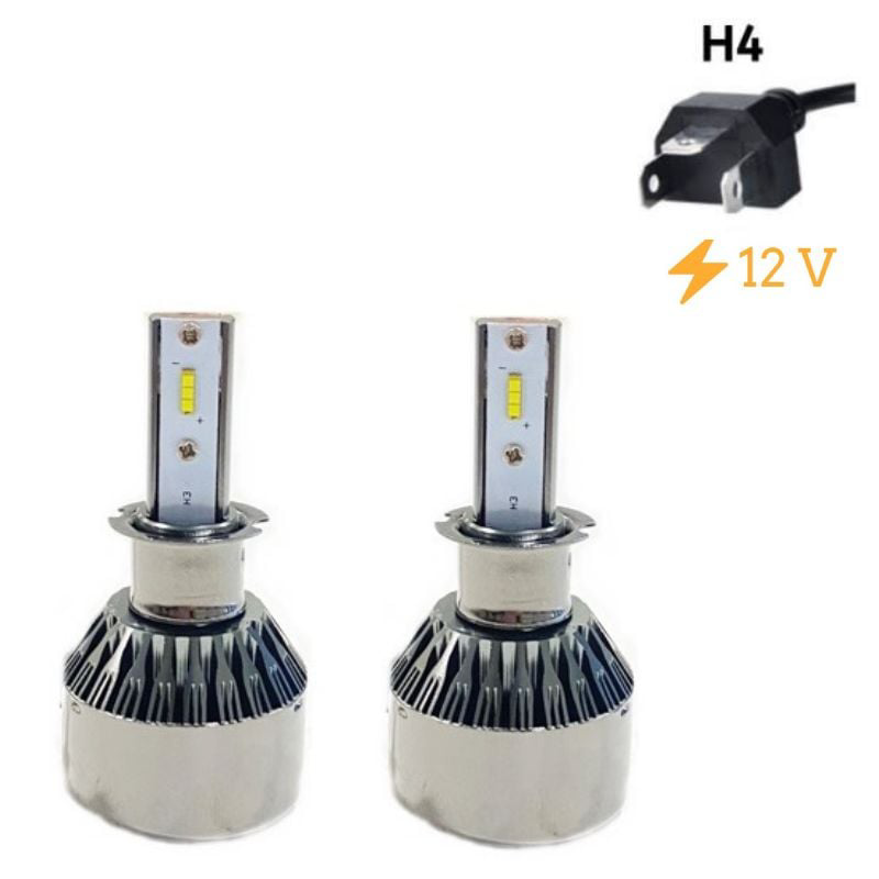 Led Far Ampulü Küçük Kasa Beyaz H4/36W /4800Lm /12 / Laam902 Led Far Ampulü Küçük Kasa Beyaz H4/36W /4800Lm /12 / Laam902