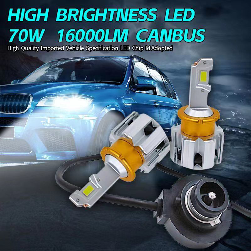 Led far ampulü D2S/R 70W 16000LM 6000K Beyaz CANBUS 12V / LAAM925 Led far ampulü D2S/R 70W 16000LM 6000K Beyaz CANBUS 12V / LAAM925