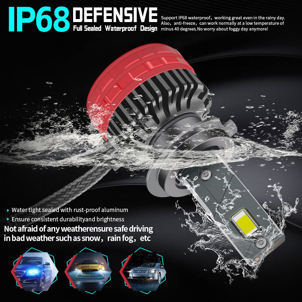 Drs Tuning Led Far Ampulü Canbus 110W 22000Lm H1 12-30V / Laam922