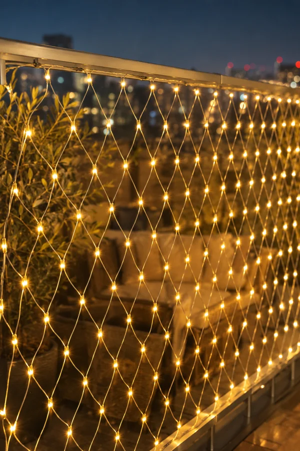 LED File Işık Dekoratif Ağ LED Aydınlatma İç Mekan Balkon Bahçe Süsü Yeni Nesil LED File Işık Dekoratif Ağ LED Aydınlatma İç Mekan Balkon Bahçe Süsü Yeni Nesil