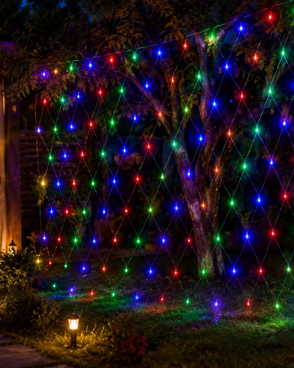 LED File Işık Dekoratif Ağ, İç Mekan Balkon Bahçe Süs Aydınlatması