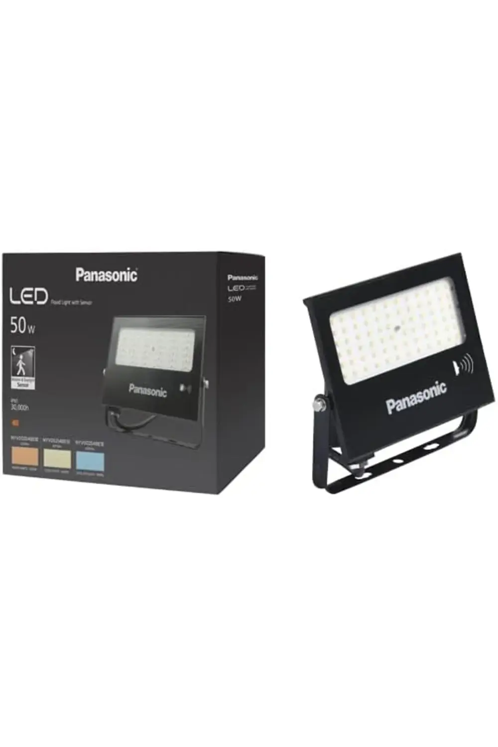 LED FLOODLIGHT SENSOR 50W 4270LM 6500K Kelvin-Günışığı 1178367