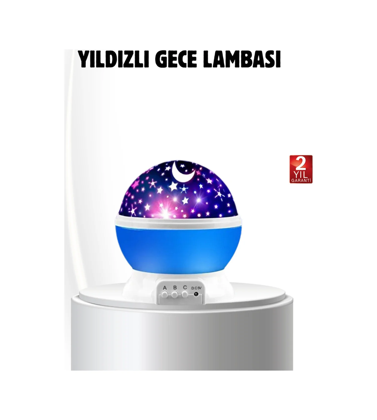 Led Gece Lambası 6 Renk Seçenekli Yumuşak Işıklı Uyku Yardımcı Lamba Diğer