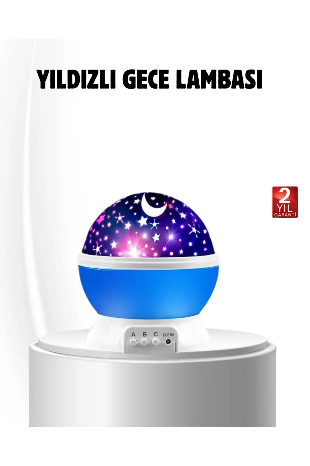 LED Gece Lambası 6 Renk Seçenekli Yumuşak Işıklı Uyku Yardımcı La
