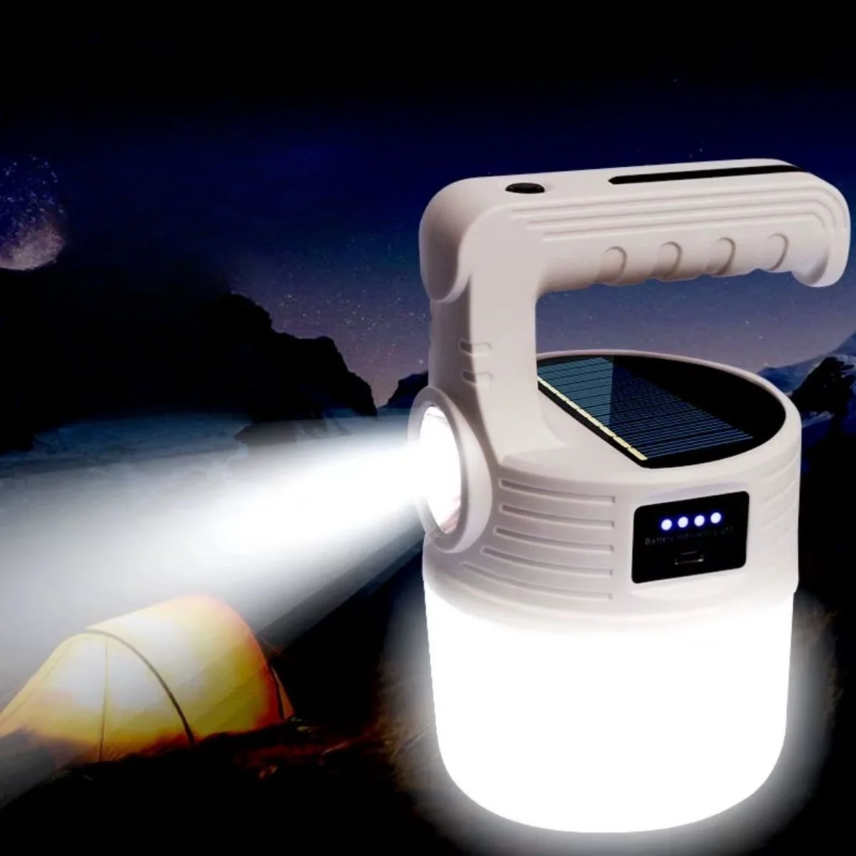 Led Güneş Enerjili Kamp Lambası–2000 Lümen Süper Parlak, 5 Aydınlatma Modlu,usb İle Şarj Edilebilir Dış Mekan,asılabilir Torch El Feneri Bx40 Fiyatı, Yorumları ve Özellikleri