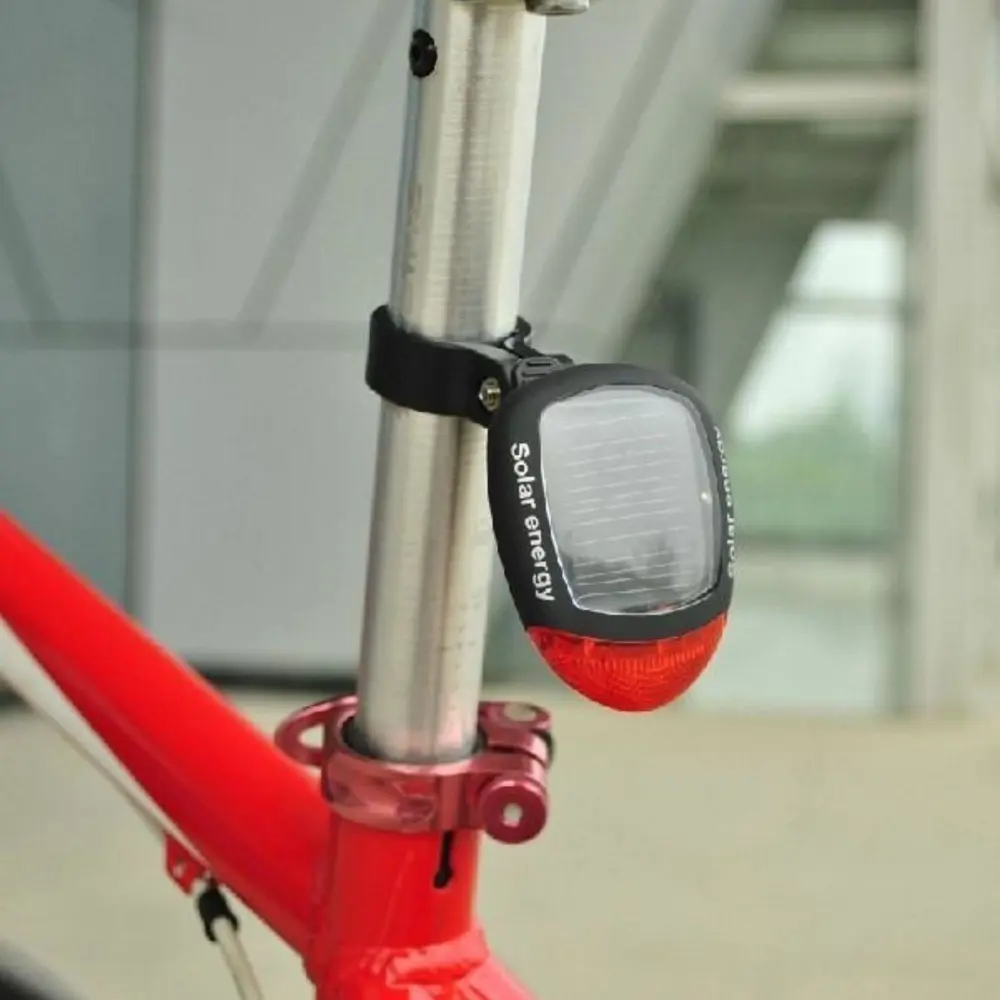 LED Güneş Enerjisi ile Şarj Edilebilir Bisiklet Kuyruk Lambası So