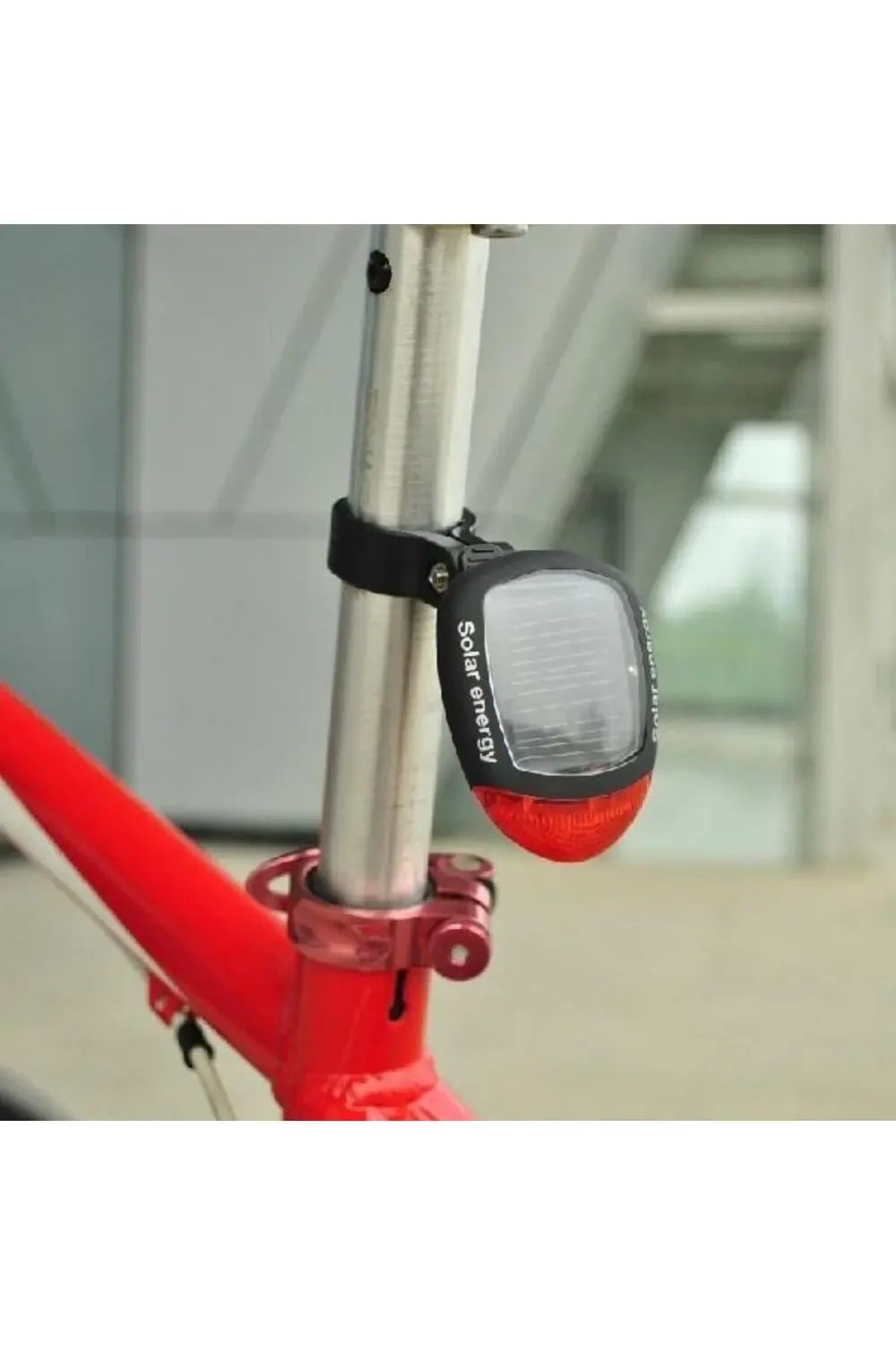 Led Güneş Enerjisi İle Şarj Edilebilir Bisiklet Kuyruk Lambası So