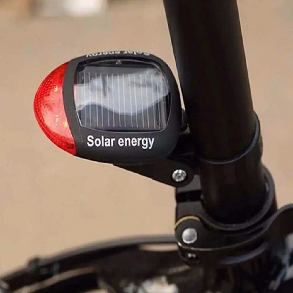 LED Güneş Enerjisi ile Şarj Edilebilir Bisiklet Kuyruk Lambası So