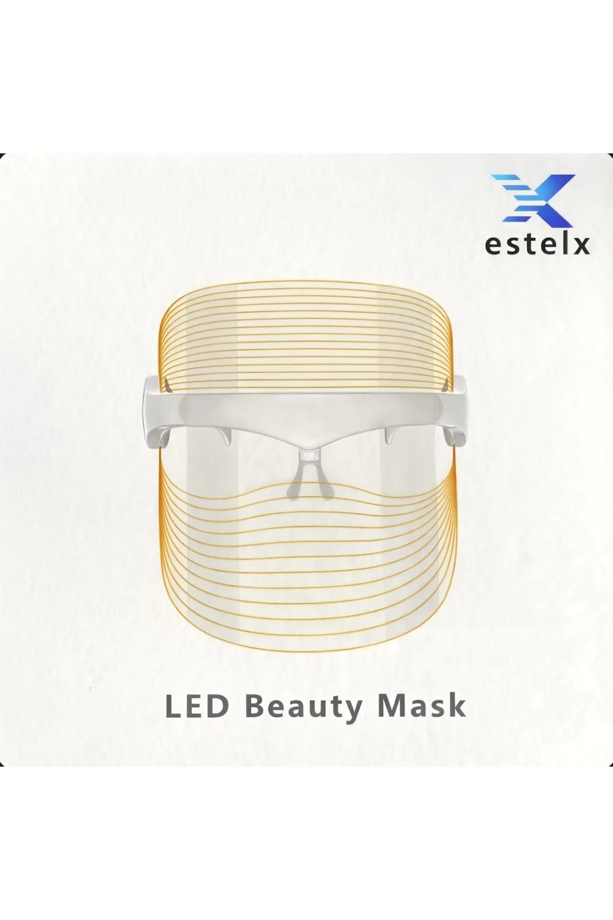 Led Güzellik Foton Yüz Maskesi Şeffaf 7 Renkli Kablosuz