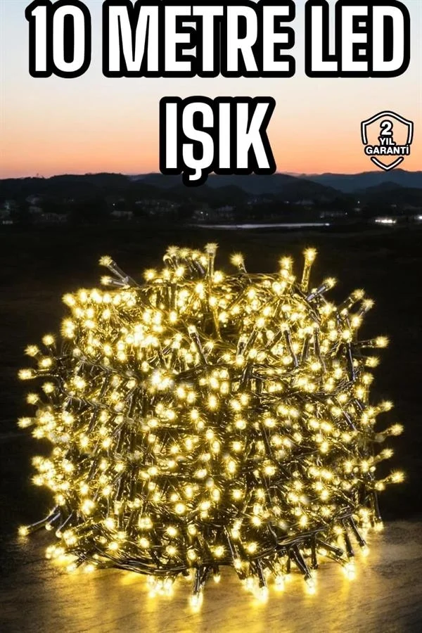 Led Işık 10 Metre Gün Işığı Parlak ve Doğal Ağaç Süsleme Fiyatı, Yorumları ve Özellikleri