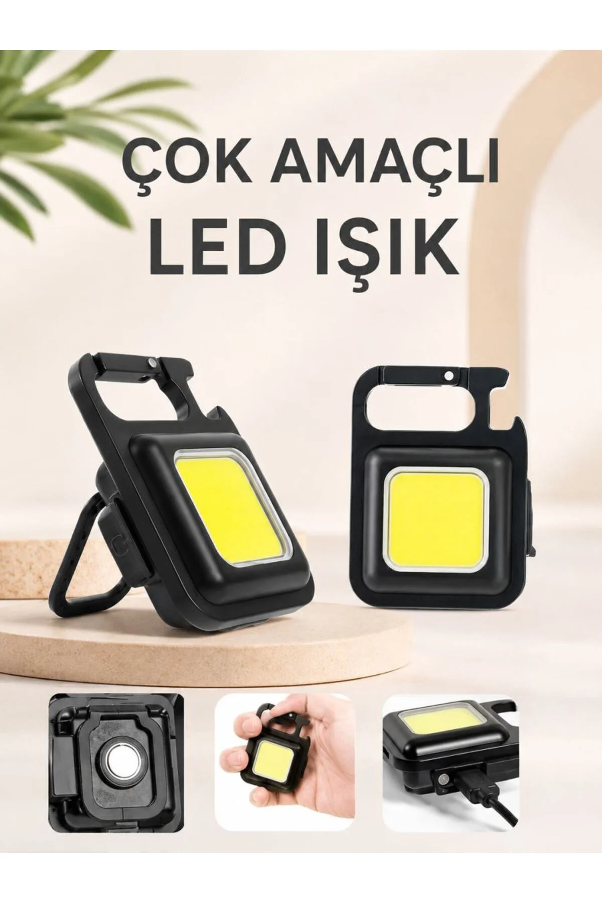 Led Işık Acil Durum Işığı Çok Fonksiyonlu Mıknatıs Özelliği